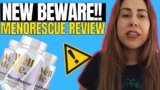 MenoRescue Review (2025): Scam or Real Menopause Relief?